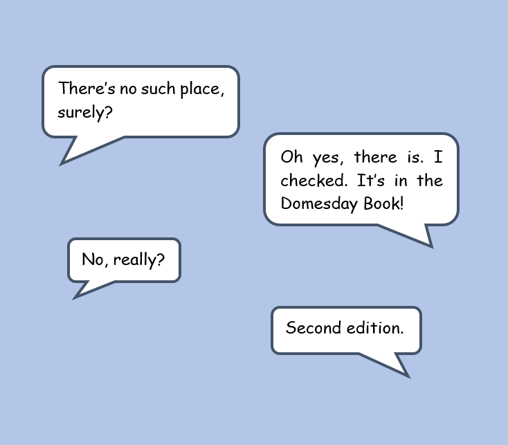 illustration of extracted dialogue from the book Secret Snogging: an introduction